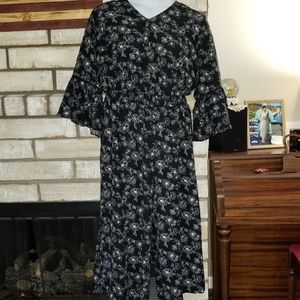 Xhileration black and white jumpsuit